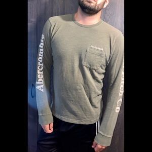 Abercrombie and Fitch thicker long sleeve tee